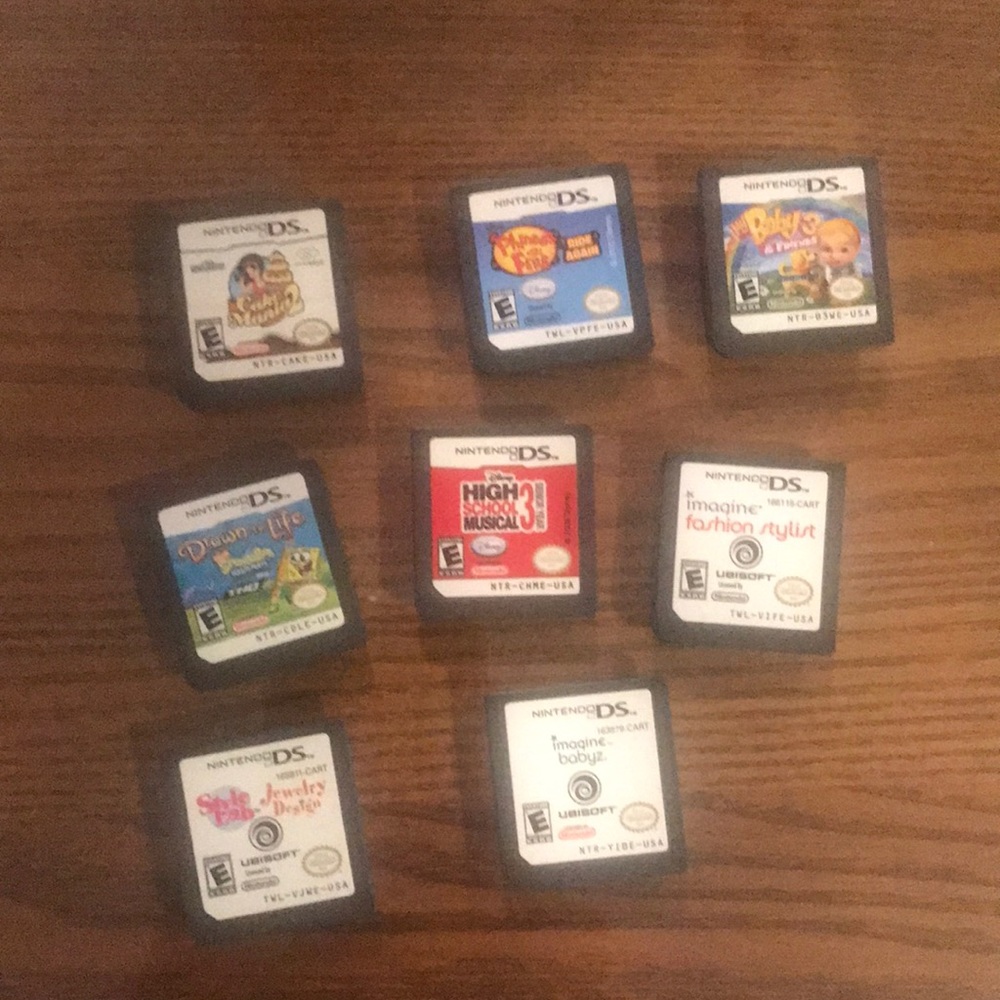 7 games for Nintendo DS
